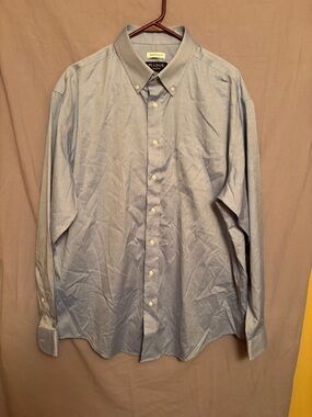 Jos. A. Bank Light Blue Button-Down Dress Shirt